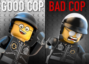 good cop / bad cop