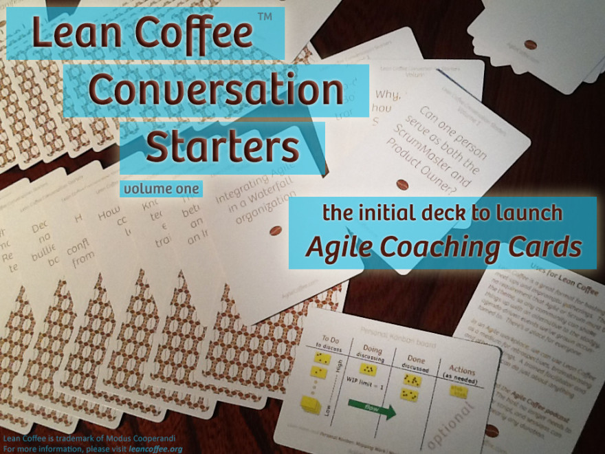 Kickstarter launched for Lean Coffee card decks • Agile Coffee